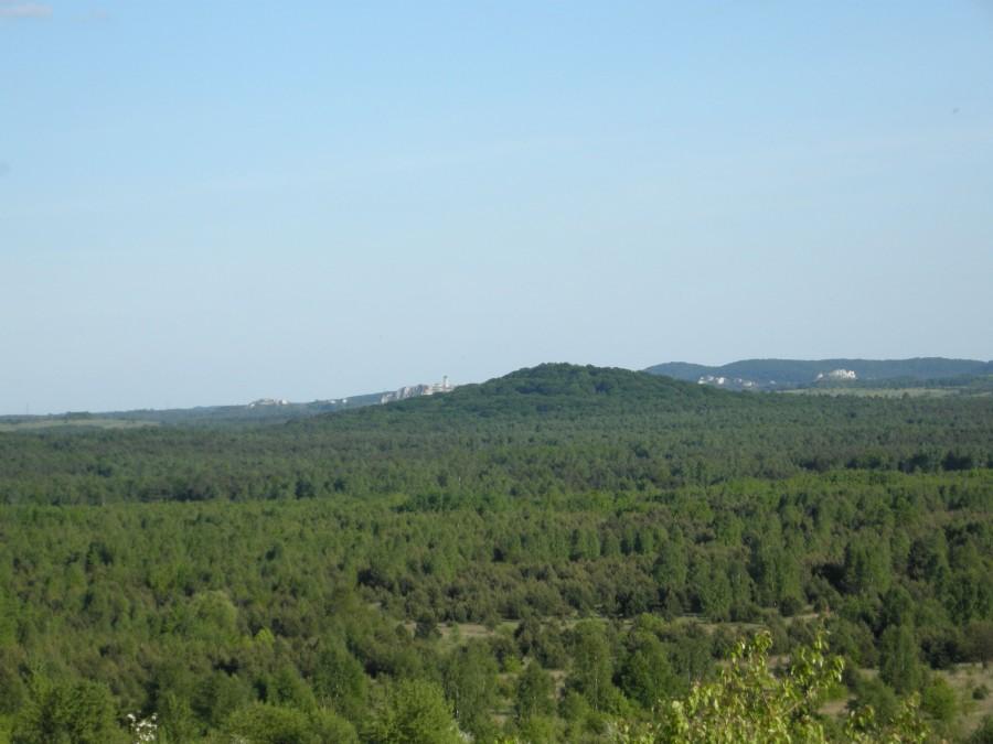 Panorama z góry Ossona