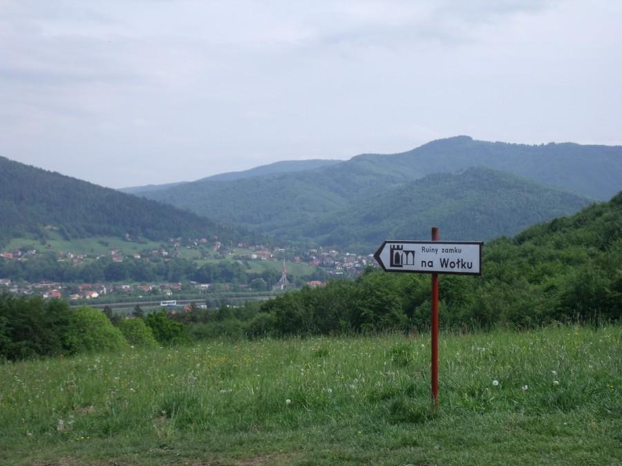 widok na Porąbkę