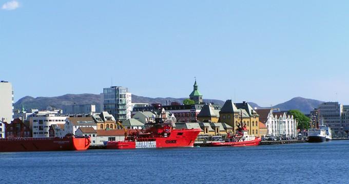Stavanger z morza