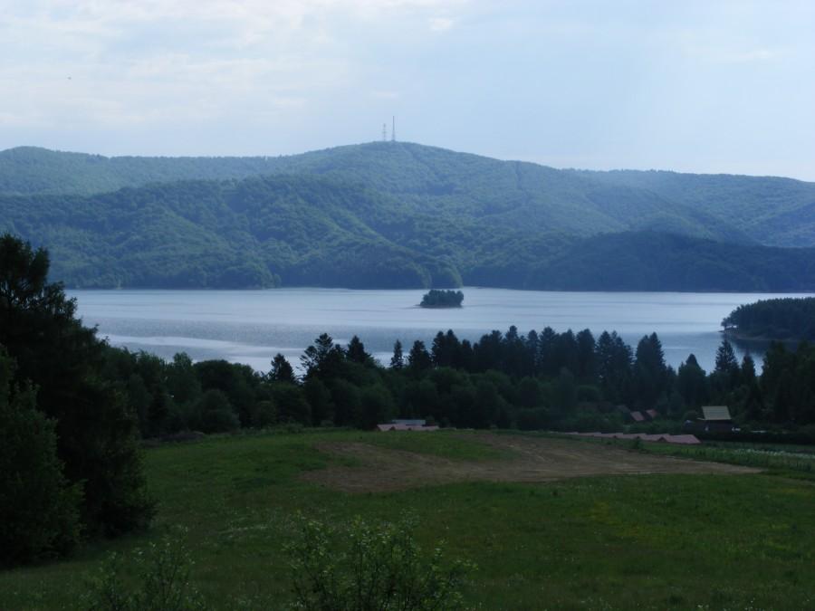 Widok na zalew po raz pierwszy;)