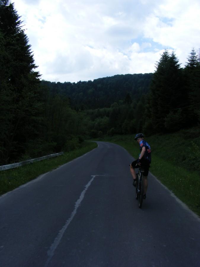 W drodze.. zaraz znowu pod górkę..;)
