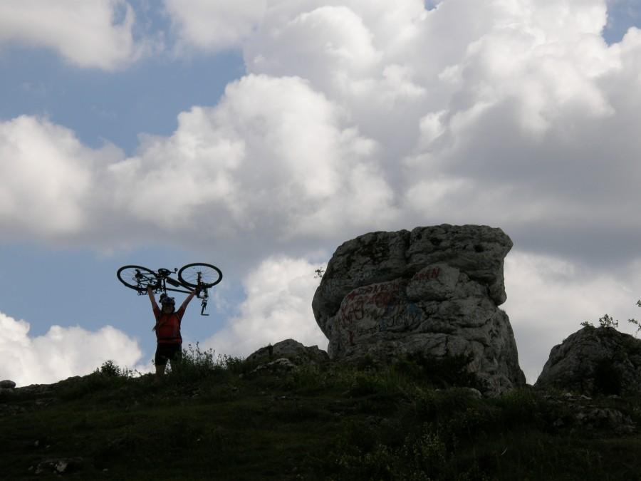 Na Okraglicy 430 m.n.p.m.