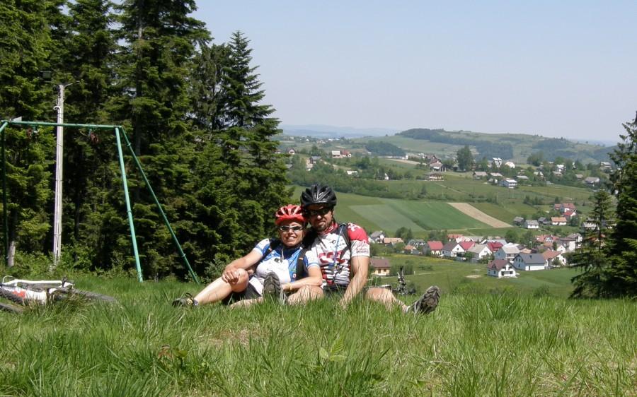 Bikerka i Biker na stoku :)