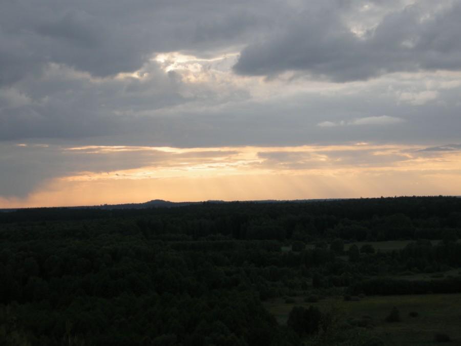 Powolny zachód słońca