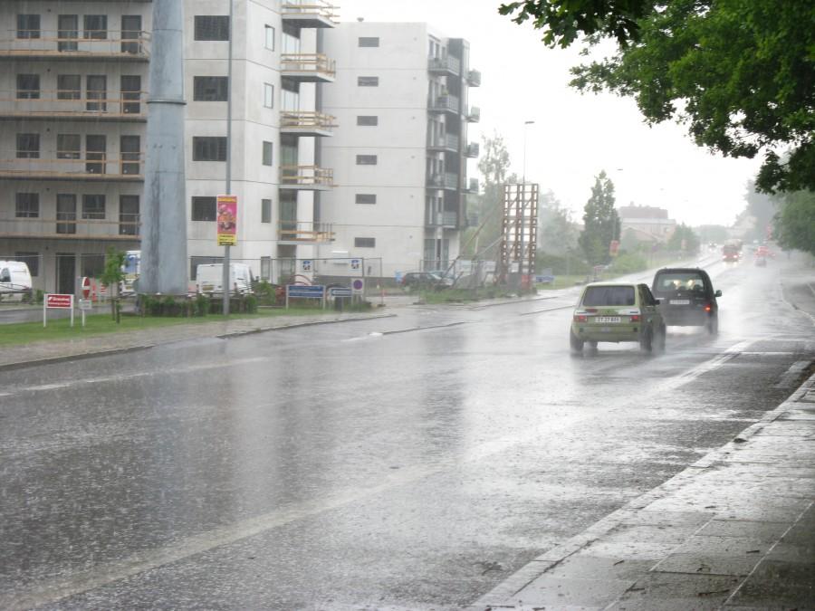 Deszcz...