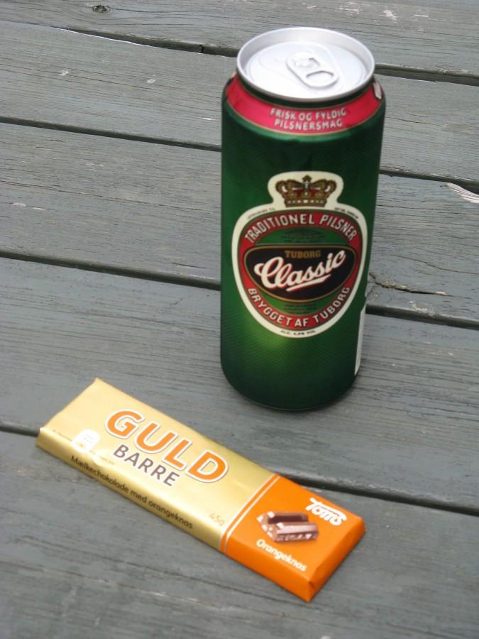 Tuborg i czekolada :)