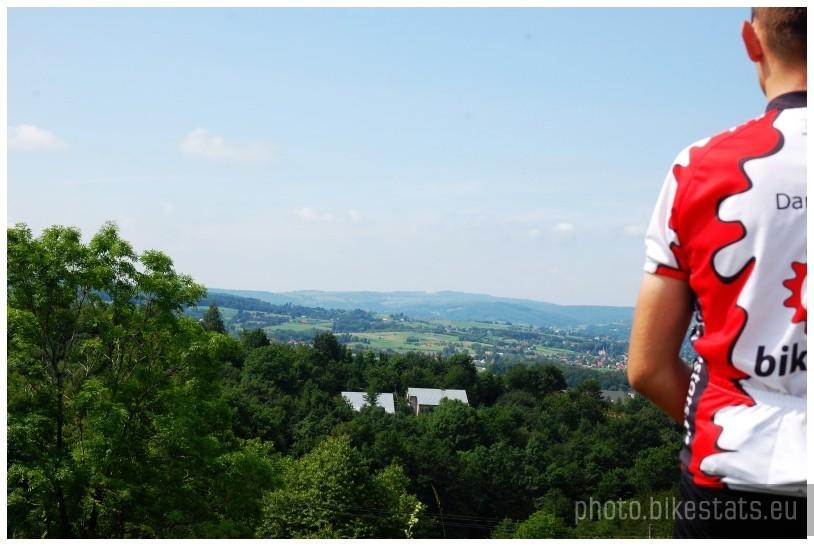 Widok na Pogórze Rożnowskie