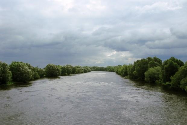 Warta z mostu w Kostrzynie