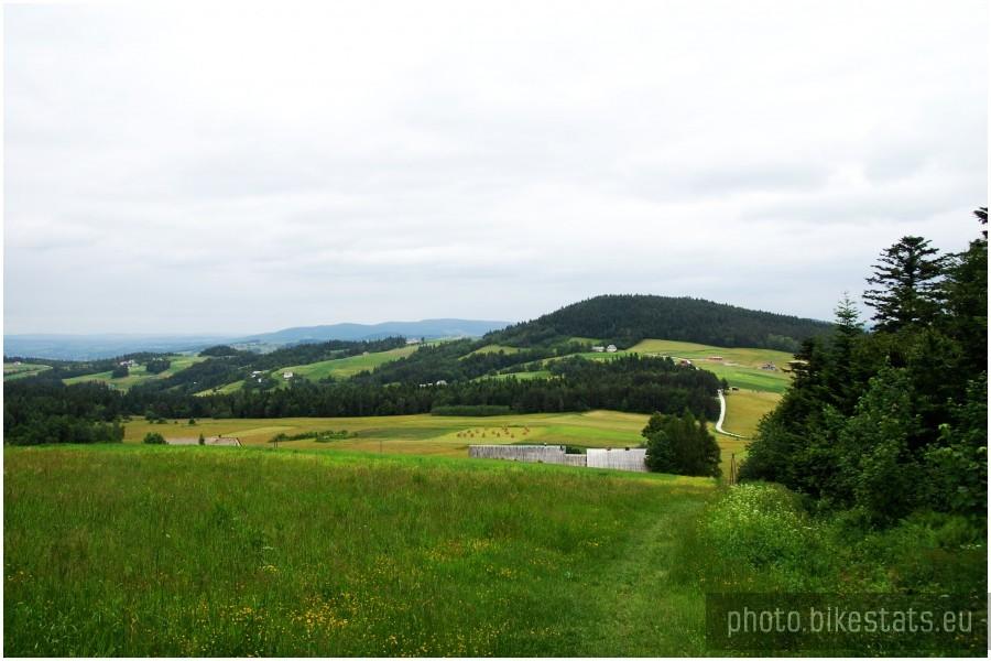 Widok na Beskid niski