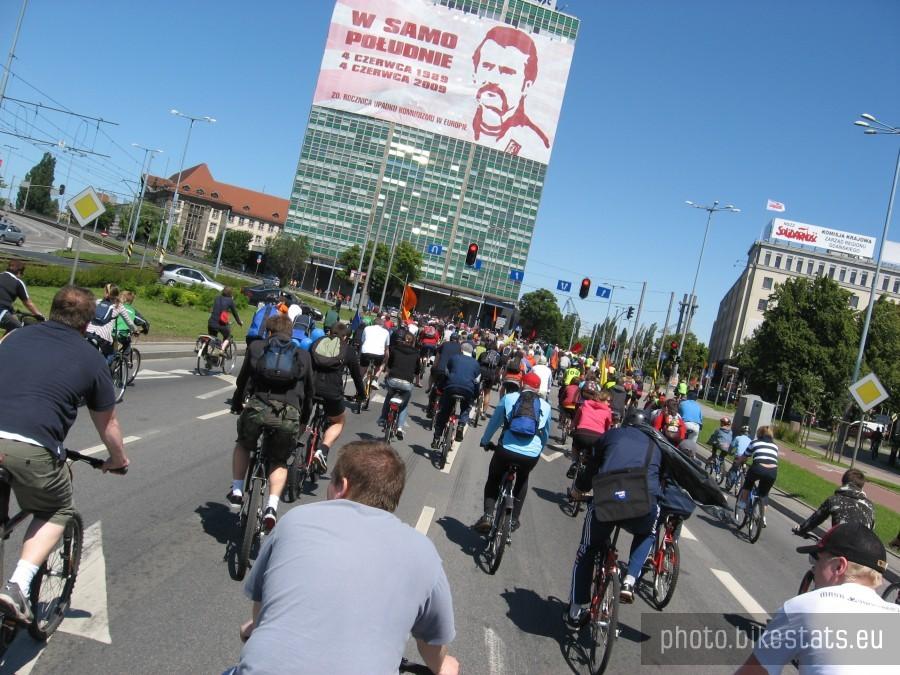 XIII Wielki Przejazd Rowerowy - początek kolumny