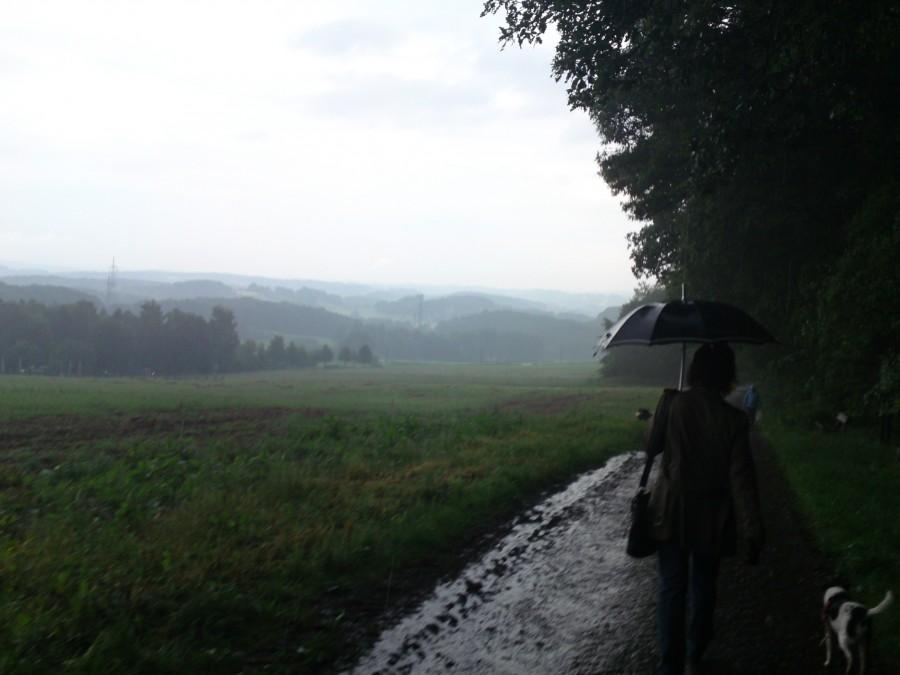 Bergisches Land w deszczowe dni