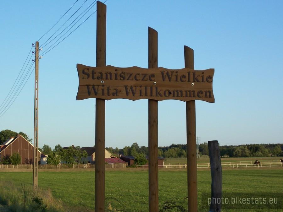 Staniszcze Wielkie witają