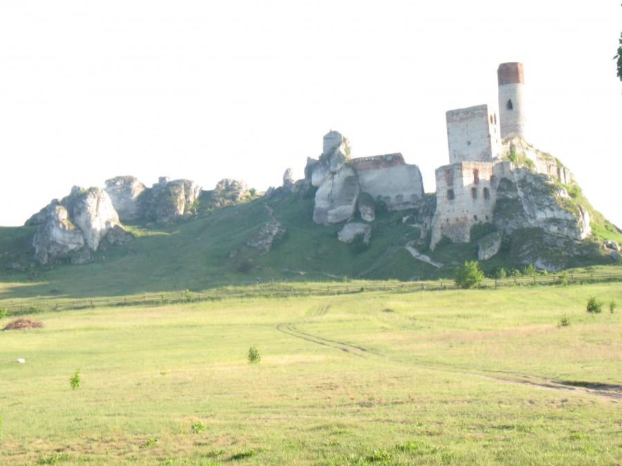 A to juz Olsztyn i ruiny zamku