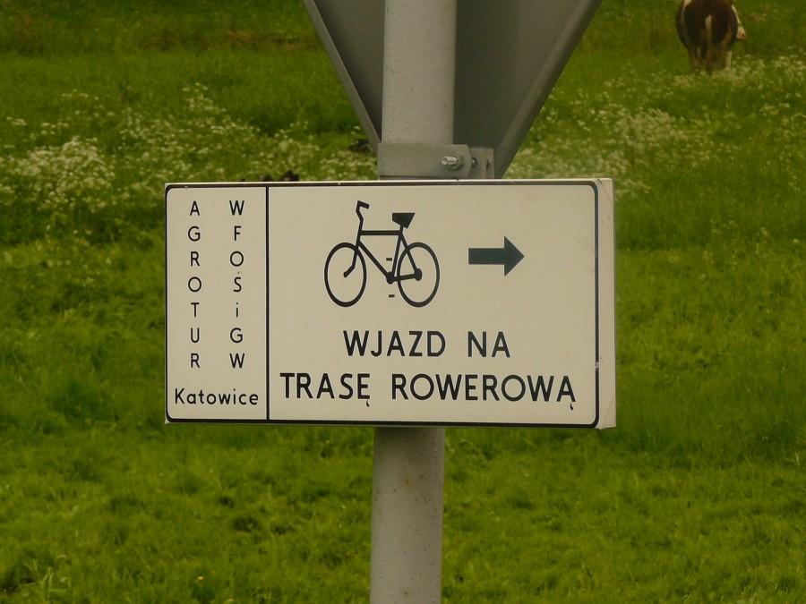 Pamiętna "ścieżka rowerowa"...
