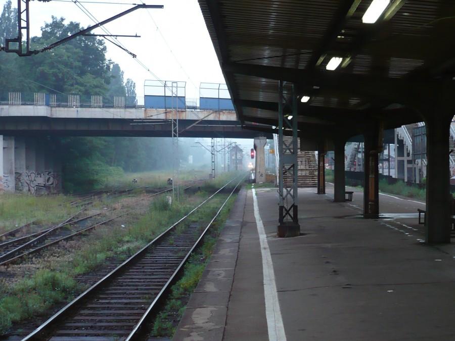 Na peronie w Zabrzu