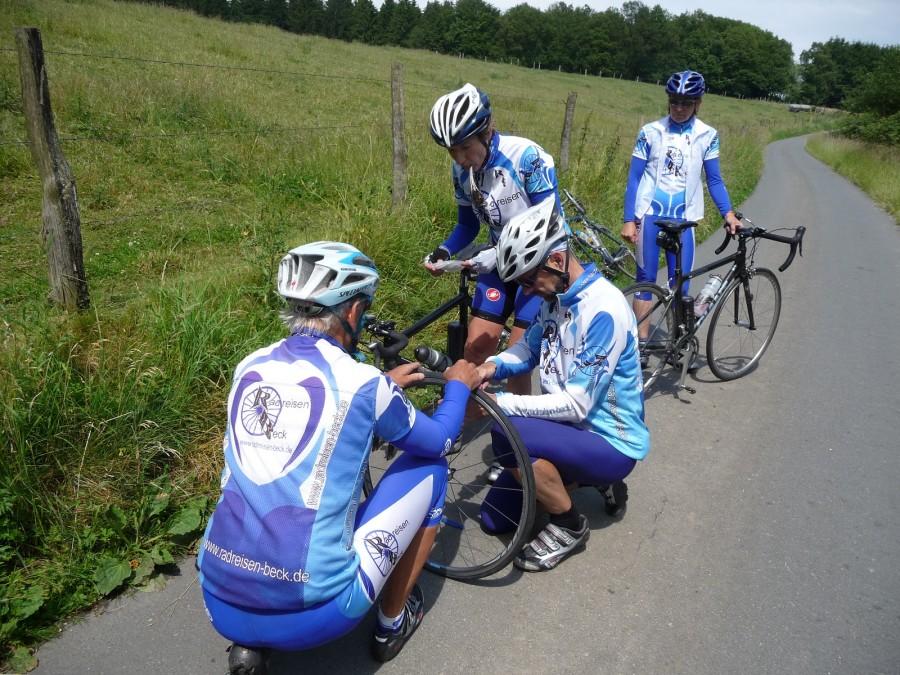 RTF Remscheid-Lennep - pana na trasie
