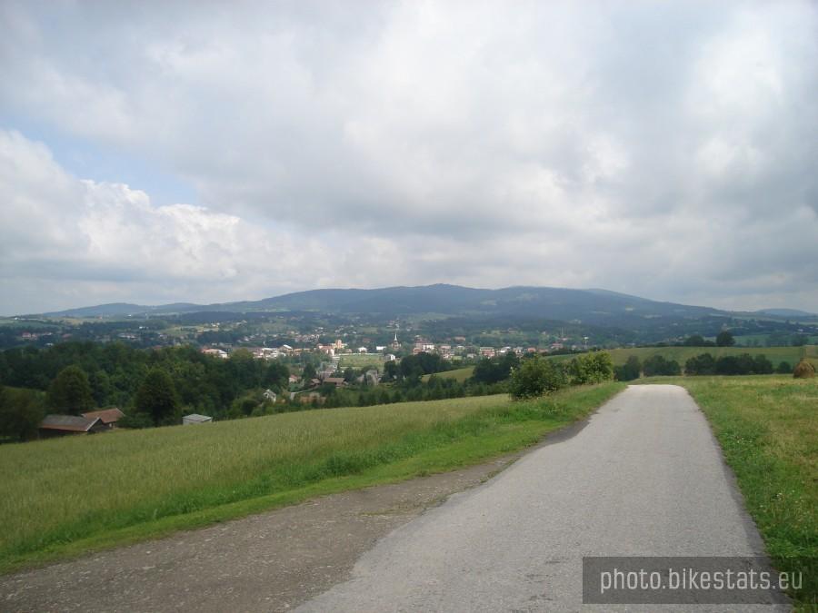 widok na Stróże