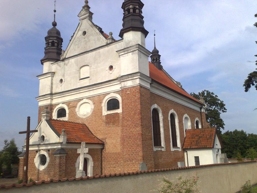 Barokowy Kościół w Topolnie