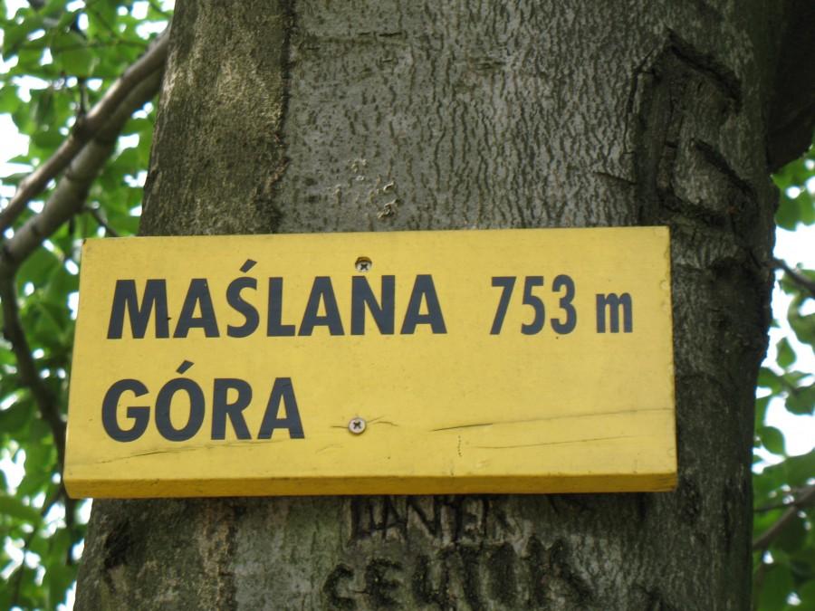 Jakby kto nie umial czytac - MASLANA GORA