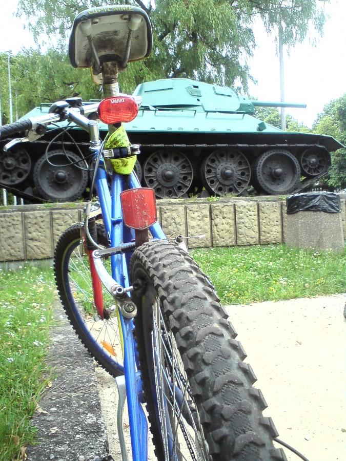 To tak wyglada moj rower od tyłu ;)