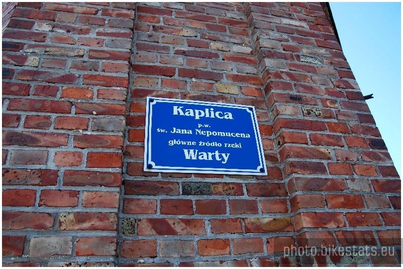 Kaplica - Źródła Warty w Kromołowie