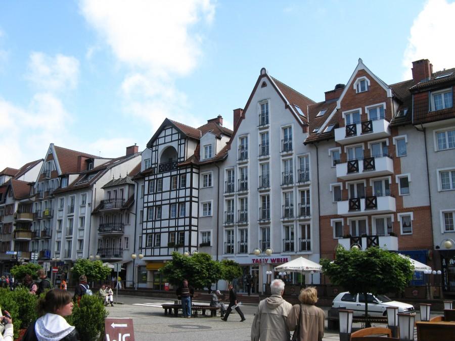 Kamienice w Kołobrzegu
