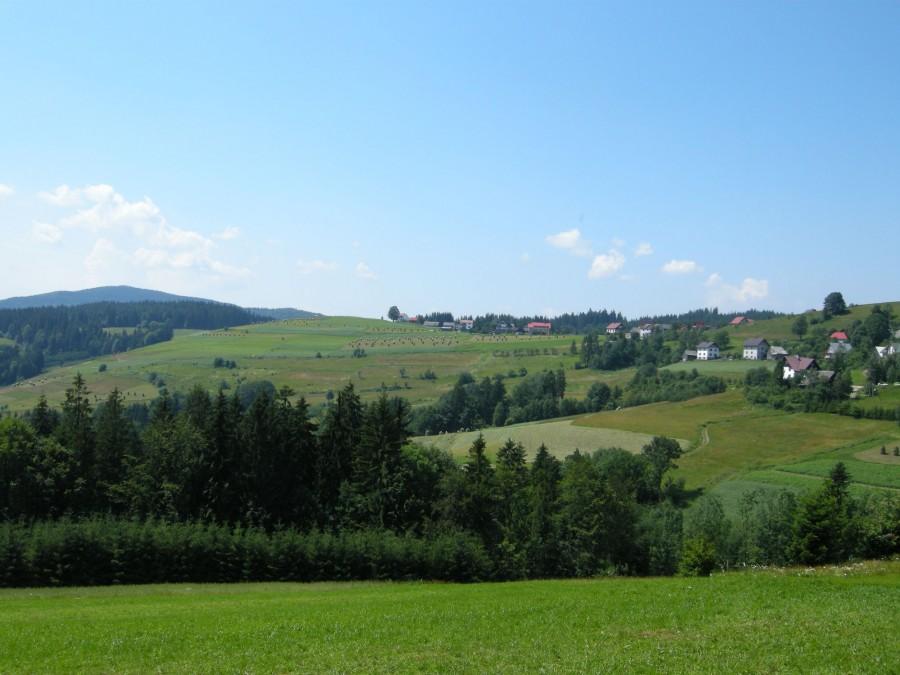 Panorama z Trzycatka