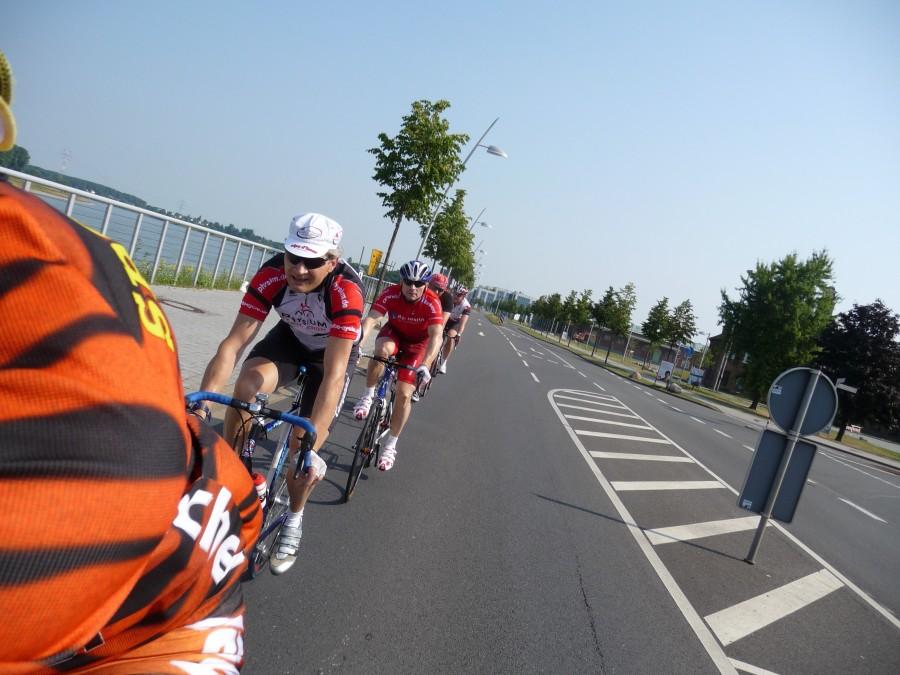 RTF Solingen - na trasie przy Renie