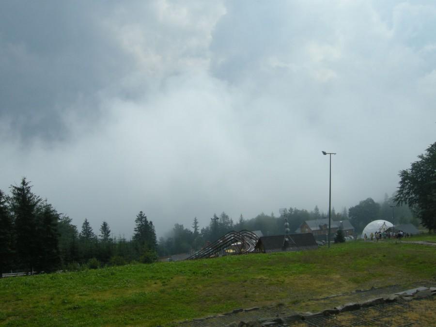 Widok na szczyt Równicy