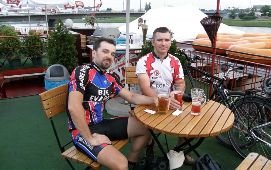 JPbike i Robin na barce :)
