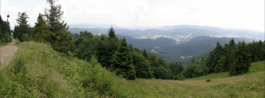 Panoramka z Jaworzyny