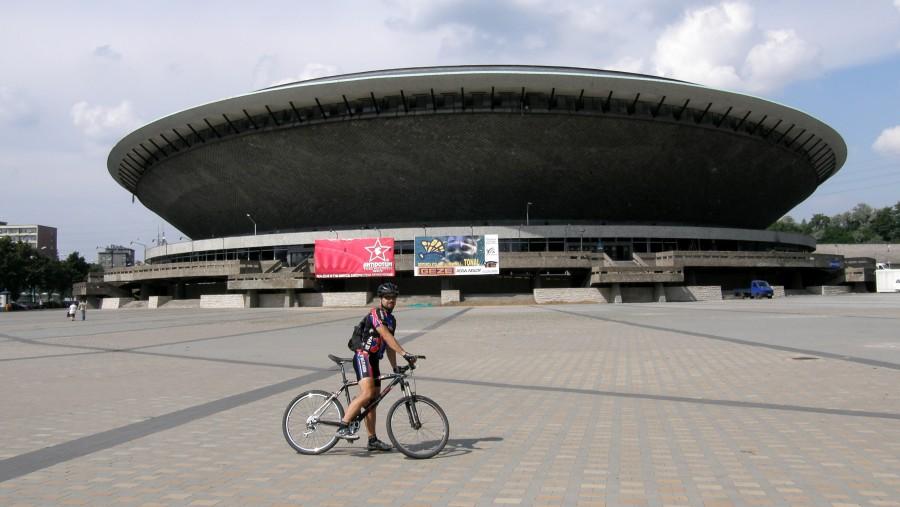 JPbike przy katowickim Spodku