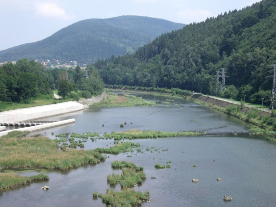 widok z zapory