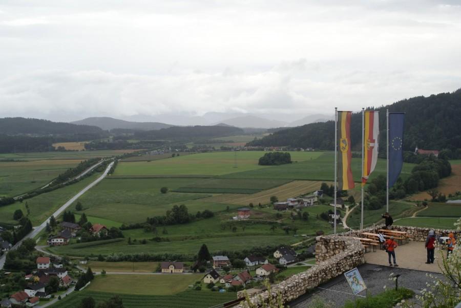 widok z Griffner Schlossberg