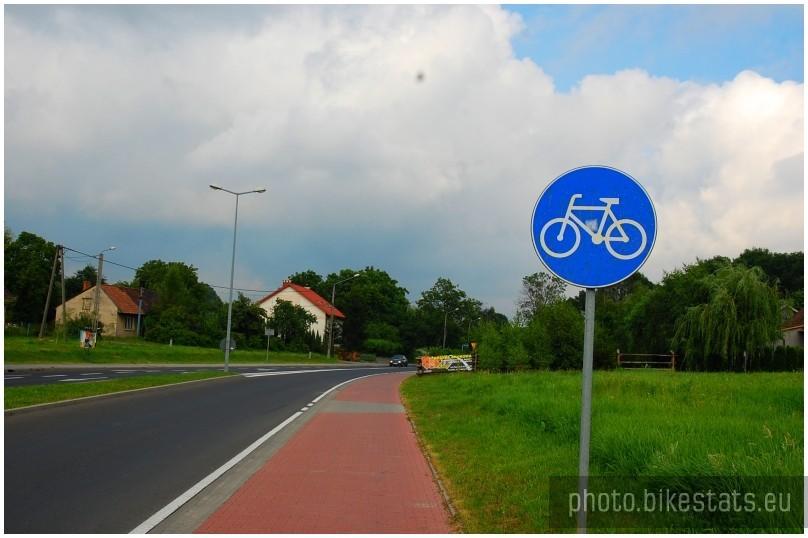 Ścieżka rowerowa z Mościc do centrum Tarnowa