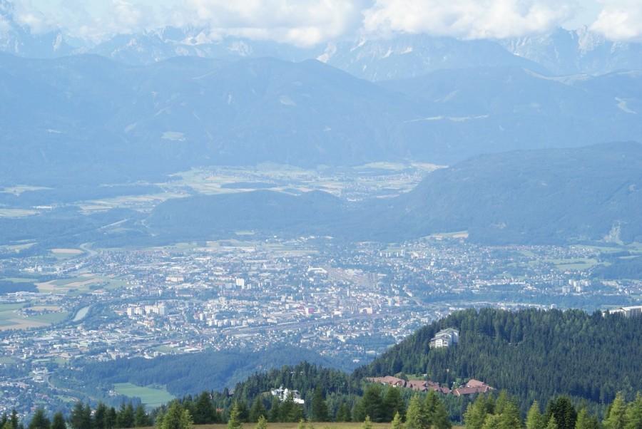 Widok na Villach
