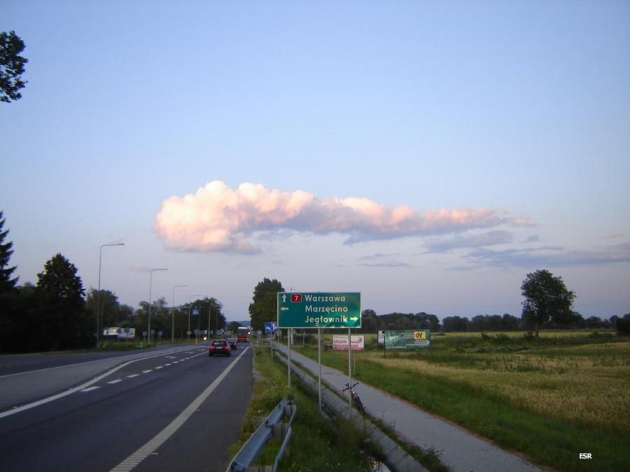 Niewinna chmurka.