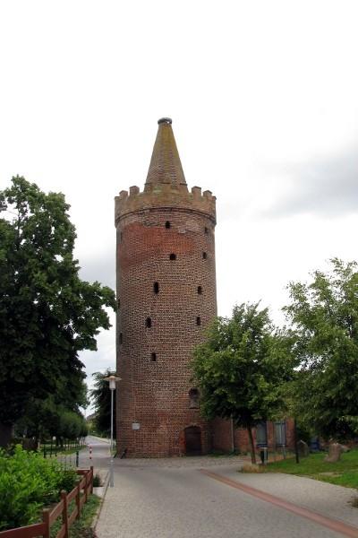 Wieża Prochowa, czyli Pulverturm w Pasewalku