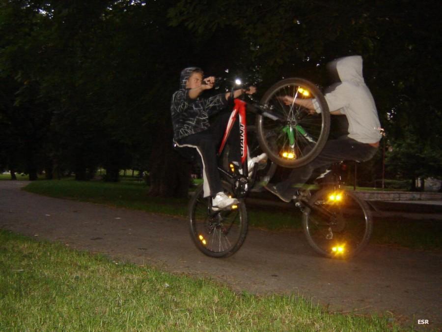 jednokołowa para