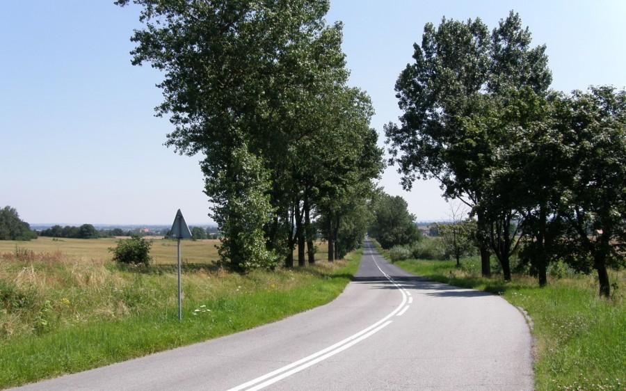 Płaska szosa ...