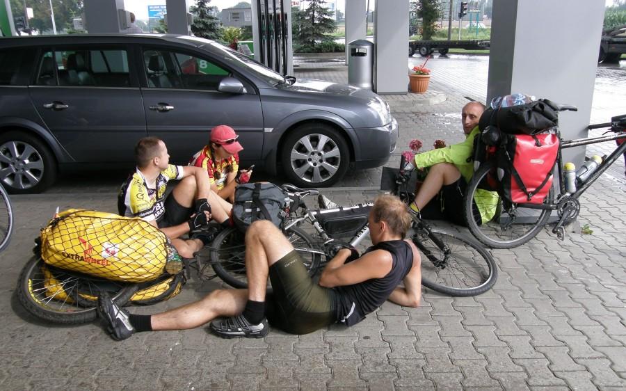 Przeczekiwanie podczas deszczu