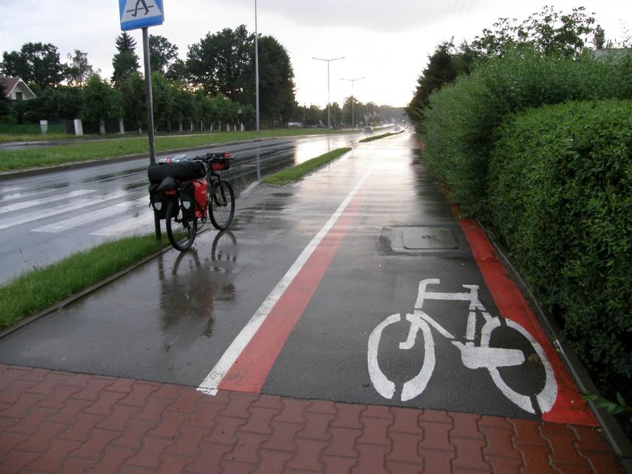 Ścieżka rowerowa w Bielsku-Białej