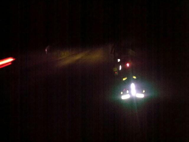 Night riders...