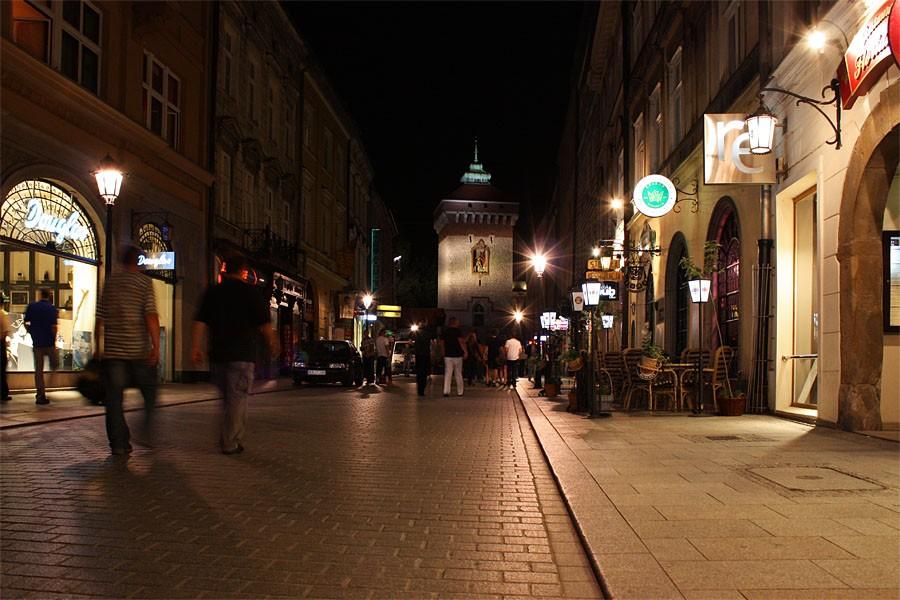 Kraków - ulica Floriańska