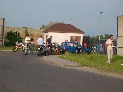 Masa krytyczna motocyklistów - od zaplecza