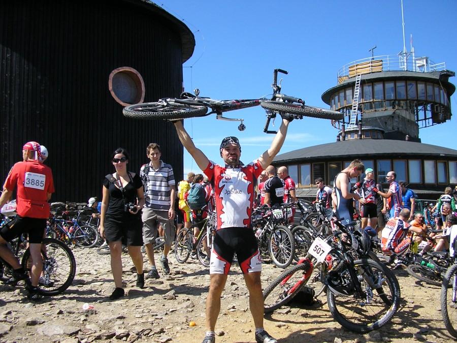 JPbike na Śnieżce