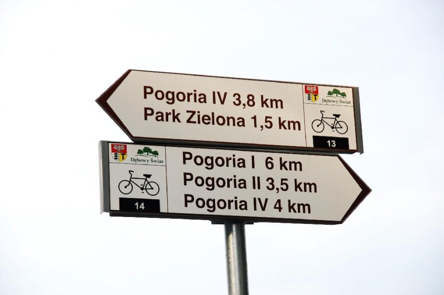 Nowe znaki informacyjne na Pogori 3