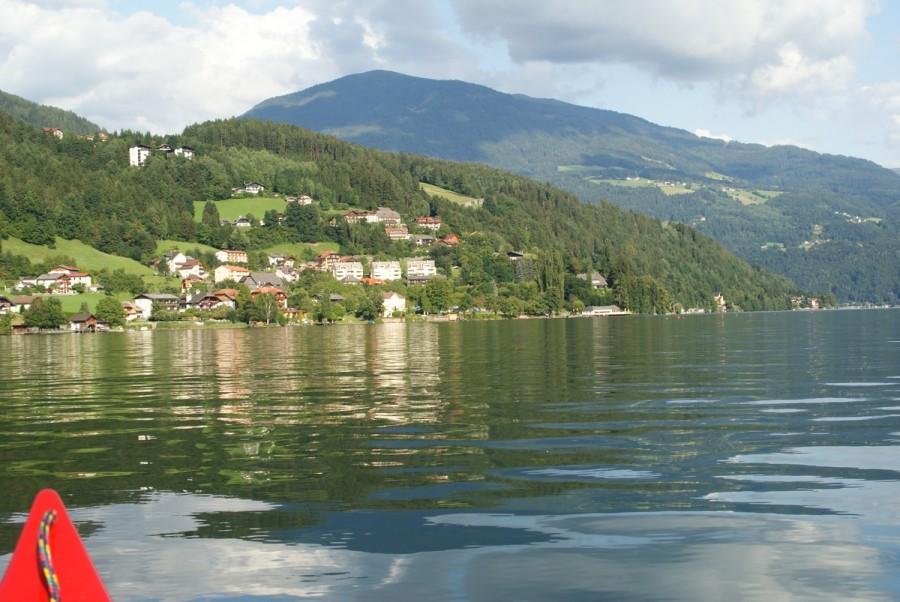 płyniemy po Millstatter See