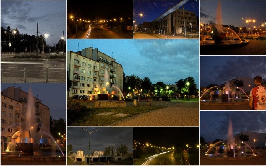 Sosnowiec - Nocą