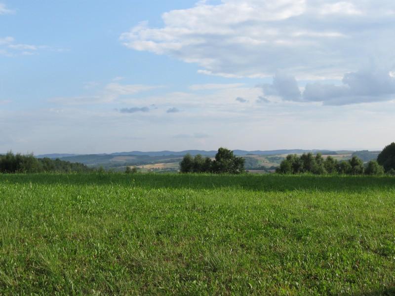 Widok na Pogórze.